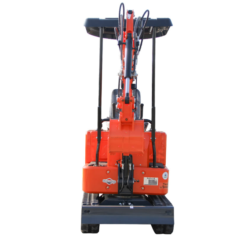 DM150 Mini Excavator - Compact 2000lb Gasoline Powered Digger with Briggs & Stratton Engine