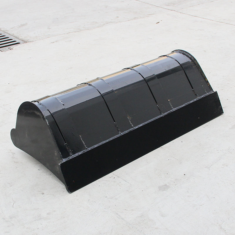 800mm ordinary mud bucket 0.8-1.5ton small excavator attachment flat tooth