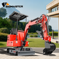 DigMaster 0.8-1.5 Ton Mini Excavator with Attachments Mini Bagger 1 Year Warran