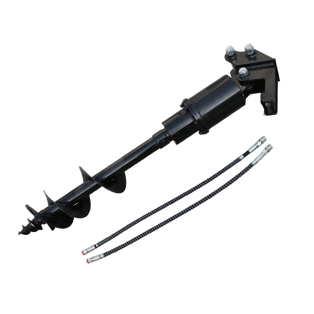 200mm diameter hydraulic auger for 0.8-1.5ton mini excavator attachment