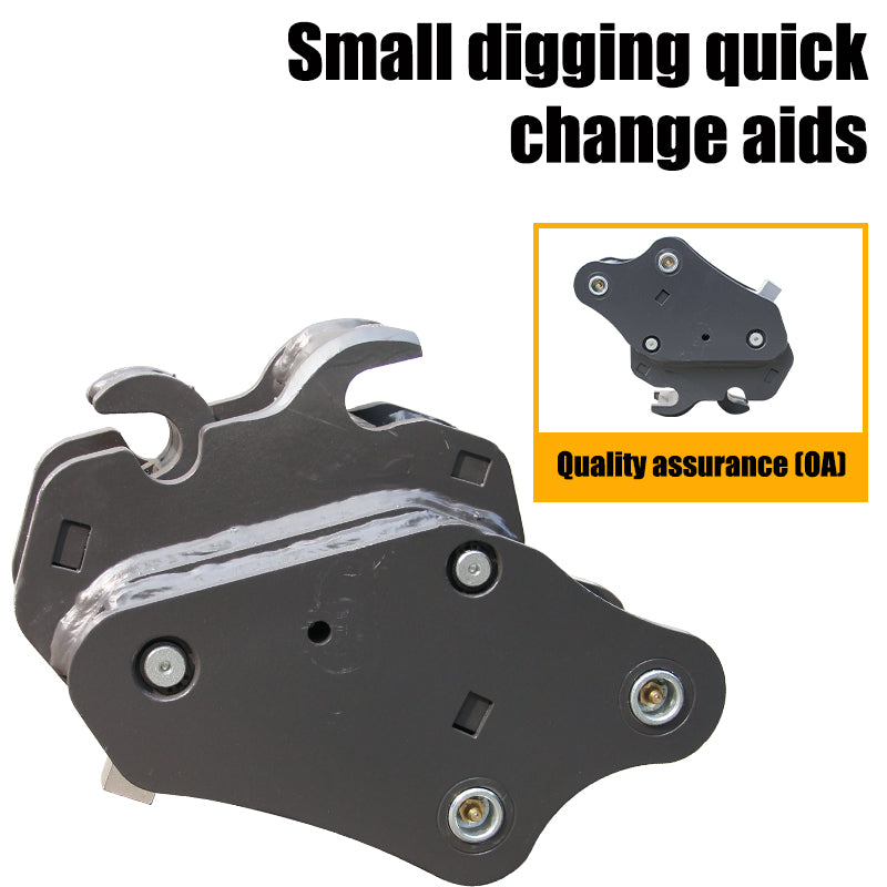 Small excavator quick connector can quickly replace accessories and is suitable
