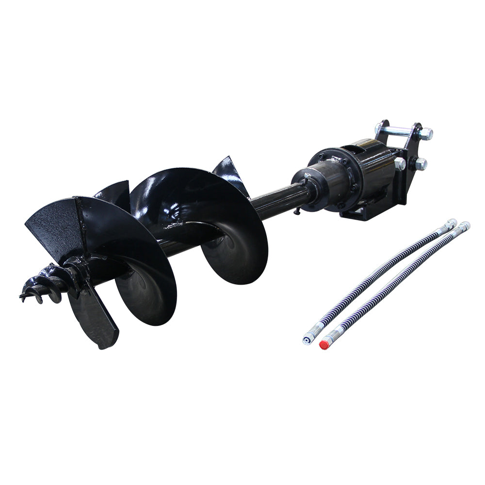 300mm diameter hydraulic auger for 0.8-1.5ton mini excavator attachment