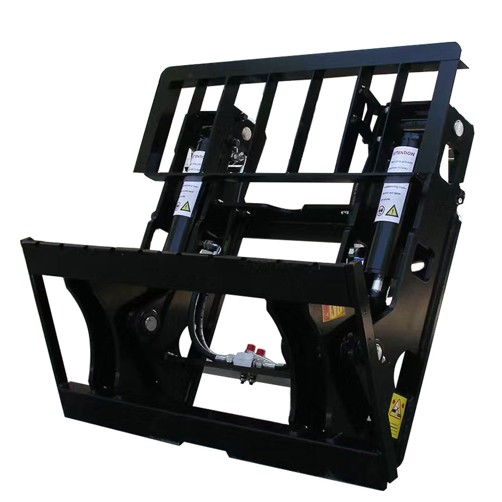 Forklift attachment tipper 43 inches for electric forklift unloading cargo