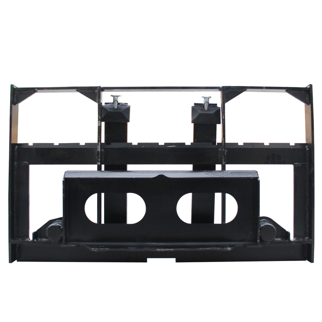 Multifunctional dual-purpose fork for skid steer loader