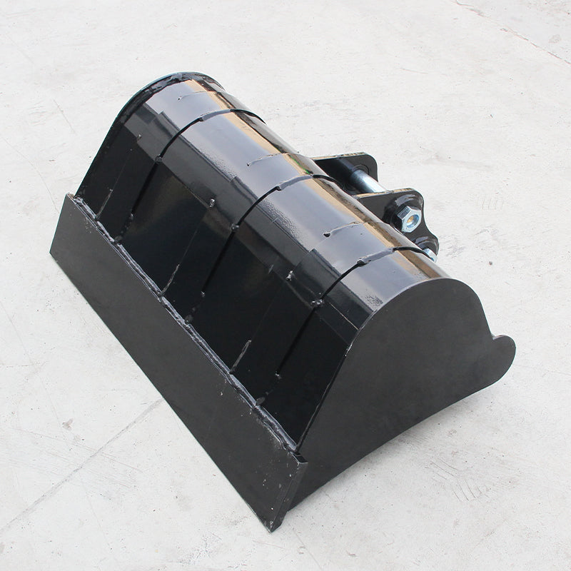 600mm ordinary mud bucket 0.8-1.5ton small excavator attachment flat tooth