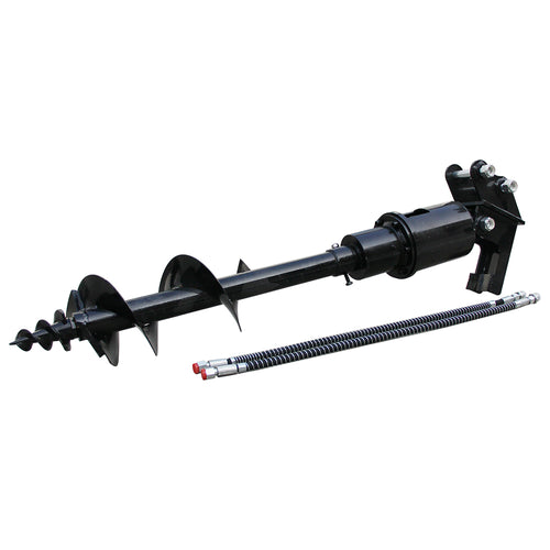 200mm diameter hydraulic auger for 0.8-1.5ton mini excavator attachment