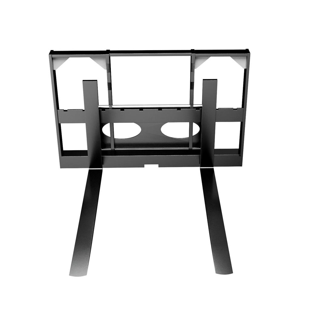 40 Pallet Fork Carriage with 37 Fork Blades for Mini Skid Steer Loader Fork At