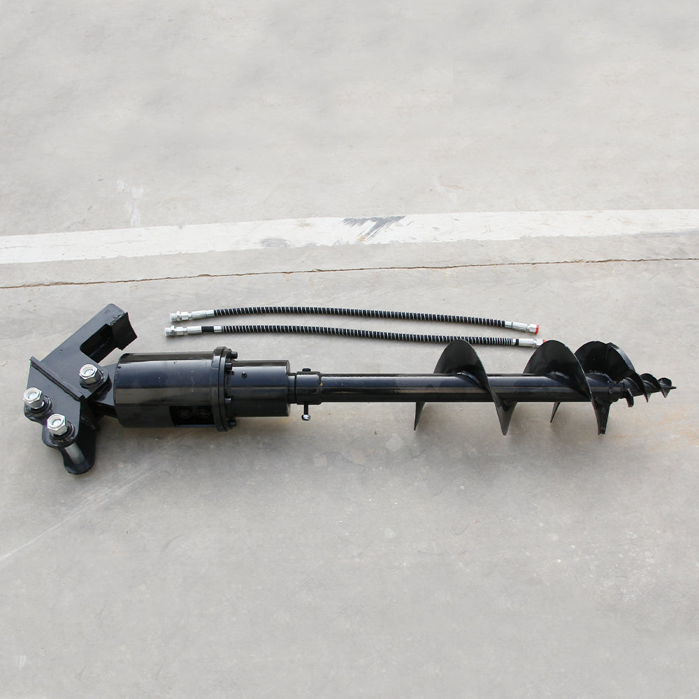 200mm diameter hydraulic auger for 0.8-1.5ton mini excavator attachment