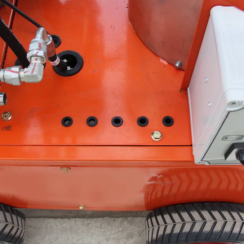 Hot Water Pressure Washer, Gas Powered Heated High Pressure Cleaner, 4060 PSI 4.0 GPM Portable Industrial Power Washer for Equipment, Farm, and Construction Use