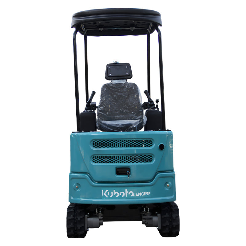 4000 lb Mini Excavator – KubotaDiesel Power, Full Hydraulic Control, Strong Traction Tracks, Perfect for Heavy-Duty Garden & Yard Work
