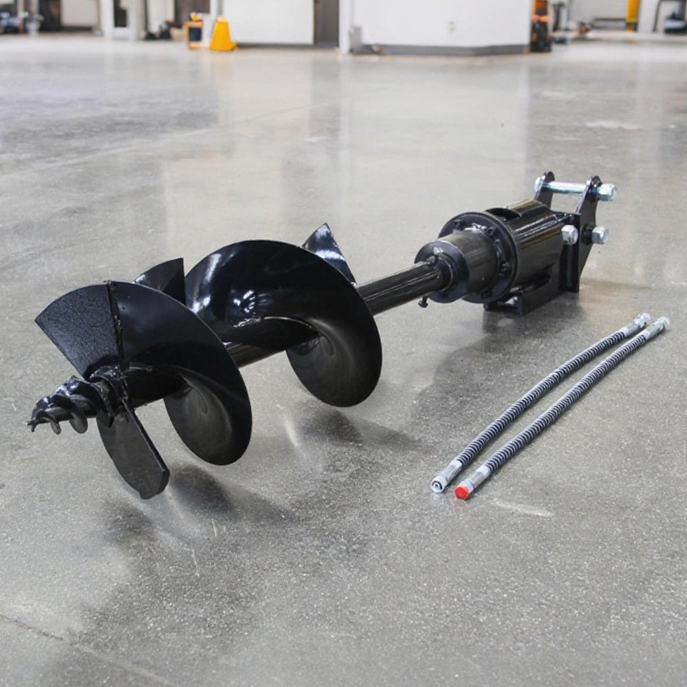 300mm diameter hydraulic auger for 0.8-1.5ton mini excavator attachment