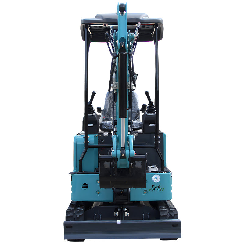 4000 lb Mini Excavator – KubotaDiesel Power, Full Hydraulic Control, Strong Traction Tracks, Perfect for Heavy-Duty Garden & Yard Work