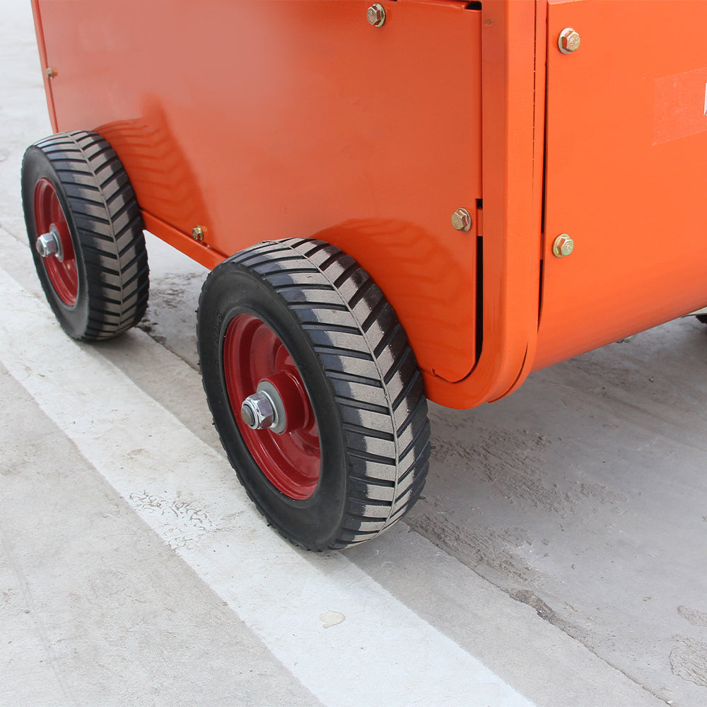 Hot Water Pressure Washer, Gas Powered Heated High Pressure Cleaner, 4060 PSI 4.0 GPM Portable Industrial Power Washer for Equipment, Farm, and Construction Use