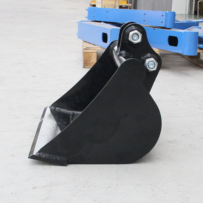 600mm ordinary mud bucket 0.8-1.5ton small excavator attachment flat tooth