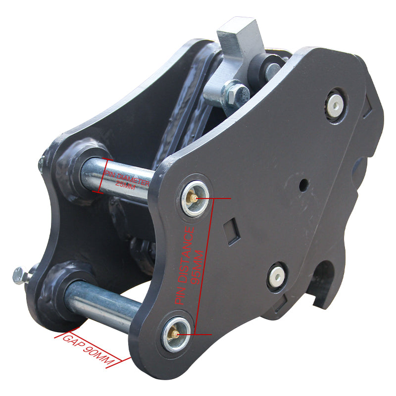 Small excavator quick connector can quickly replace accessories and is suitable